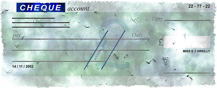 小切手、